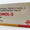 Acemol-S Tablets Package Slant