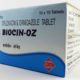 Biocin-OZ Tablets Package Slant