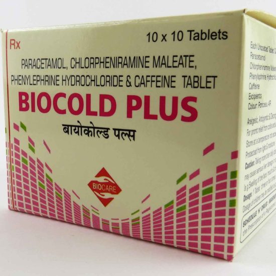Biocold Plus Tablets Package Slant