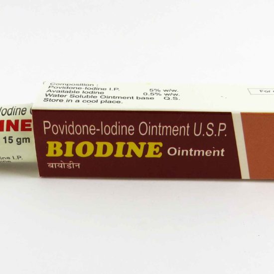 Biodine Ointment 15gm Product and Package