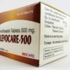 Levocare-500 Tablets Package Front