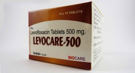Levocare-500 Tablets Package Slant