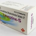 Levozine-5 Tablets Package 3D