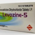 Levozine-5 Tablets Package Slant