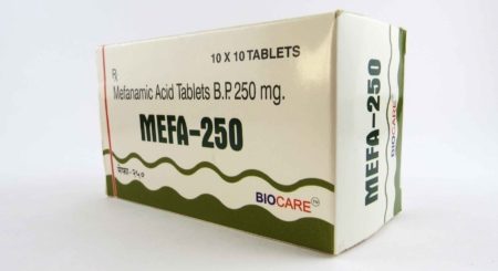 Mefa 250 Tablets Package Front