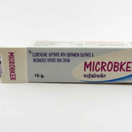 Microbker Ointment 10gm Product and Package