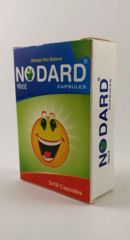 Nodard Capsules Blister Package Front