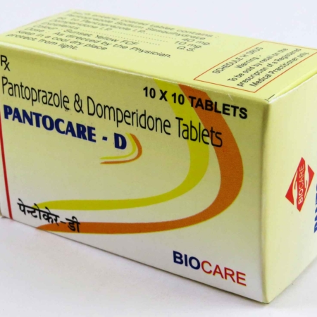 Pantocare D Tablets Package 3D